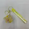 Creative aircraft oil filling keychain, exquisite and cute quicksand floating bottle, schoolbag pendant accessory, car key pendant Specification image